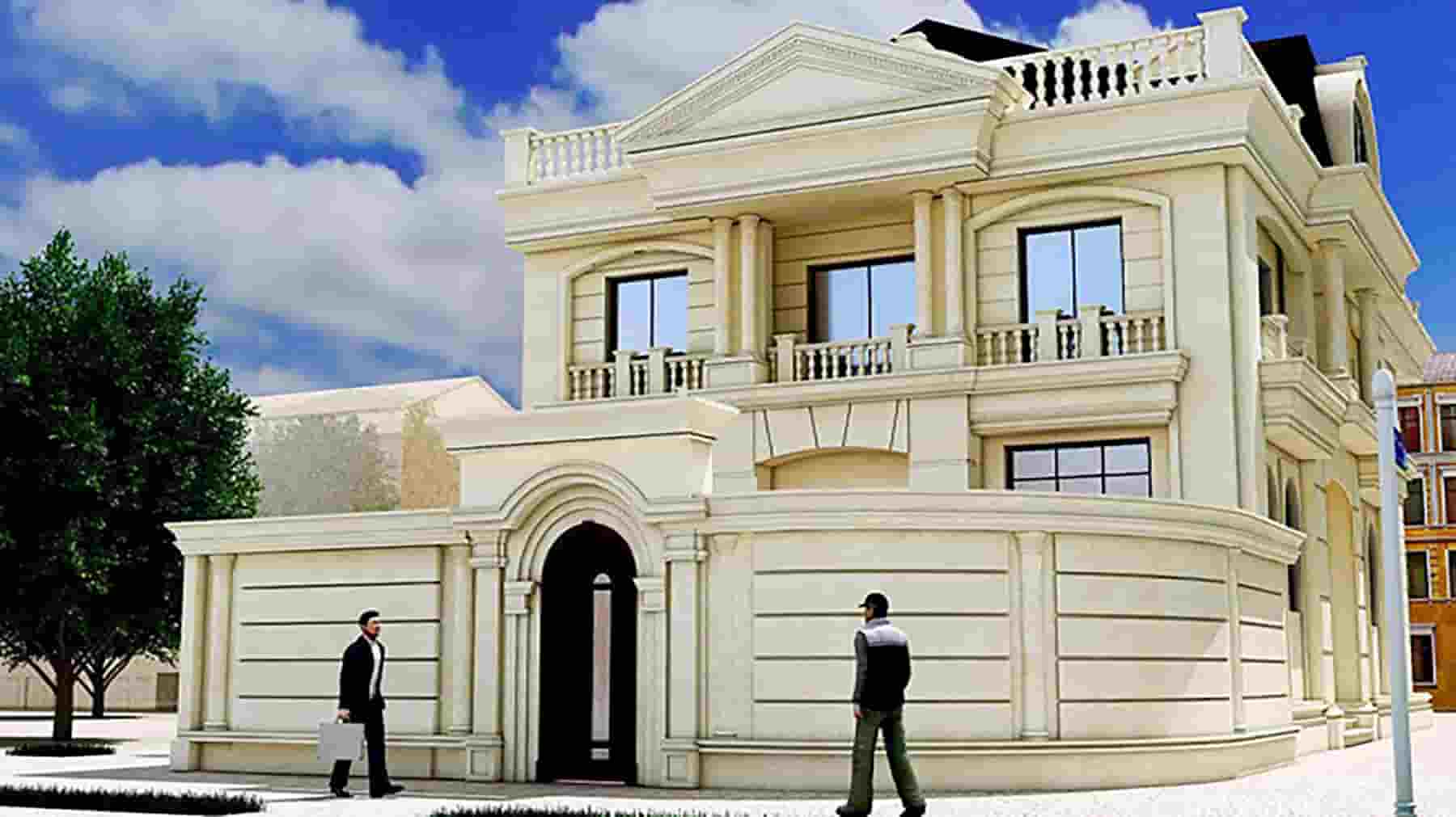 سنگ نما ساختمان با جلوه طبیعی مناسب سازه های مدرن